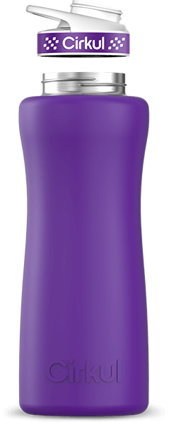 Custom 32oz. Stainless Steel Bottle & Comfort Grip Lid