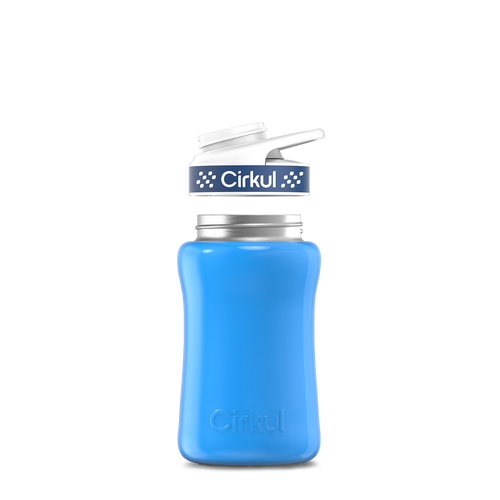 12oz. Stainless Steel Bottle & Comfort Grip Lid