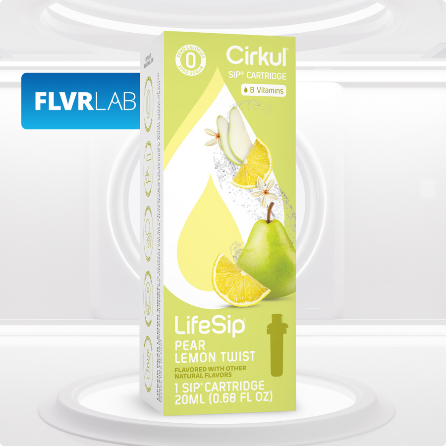 Sip Flavor: LifeSip Pear Lemon Twist